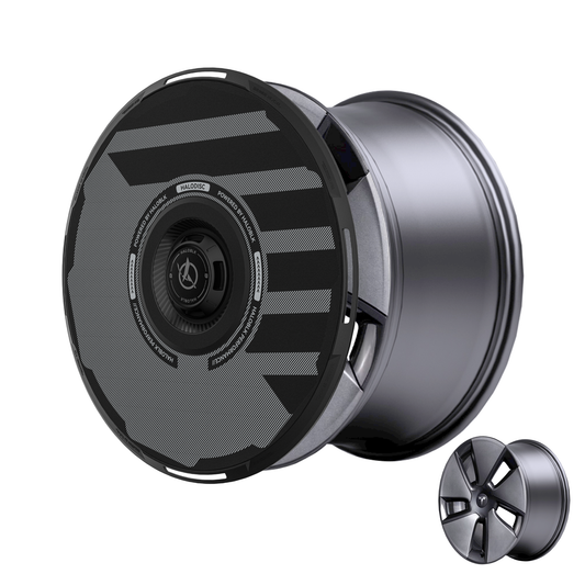 Cubiertas de rueda HALODISC 2 para Tesla Model 3 (2017-2023), ruedas Aero de 18" de H-Industry