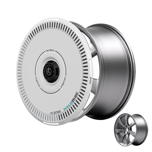 Cubiertas de rueda HALODISC 2 para Tesla Model 3 2017-2018, llantas de alto rendimiento de 19" (carga)