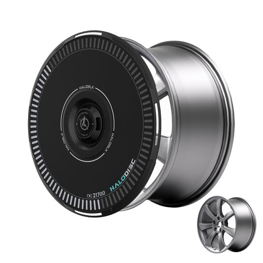 Cubiertas de rueda HALODISC 2 para Tesla Model 3 2017-2018, llantas de alto rendimiento de 19" (carga)