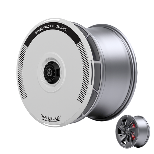 Cubierta de rueda HALODISC 2 para Tesla Model 3 2024, ruedas Warp de 20", color Silver Track