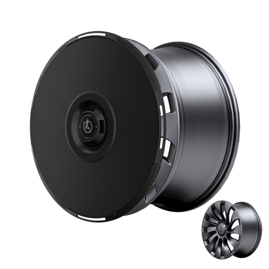 Cubierta de rueda HALODISC 2 para Tesla Model 3 2021-2023, llantas de turbina de 20" | RTP