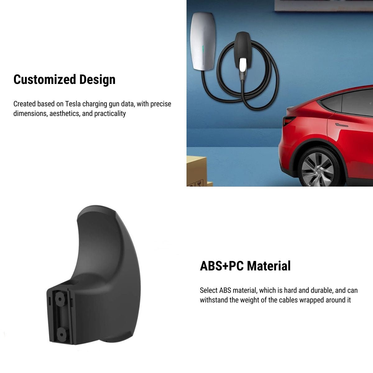 Charging Cable Organizer for Tesla (US Standard)