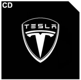 LED Logo Tesla Puddle Lights 2pcs/4pcs for Model 3/Y/S/X