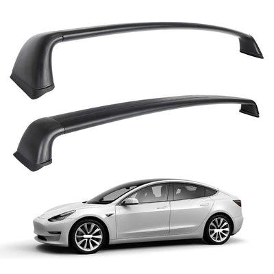 TESERY Roof Rack Aluminum Cargo Cross Bars (Set of 2) for Tesla Model 3 2017-2024 & Model Y 2020-2024